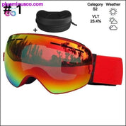 Двослојне наочаре за скијање и сноуборд наочаре - плусминусцо.цом