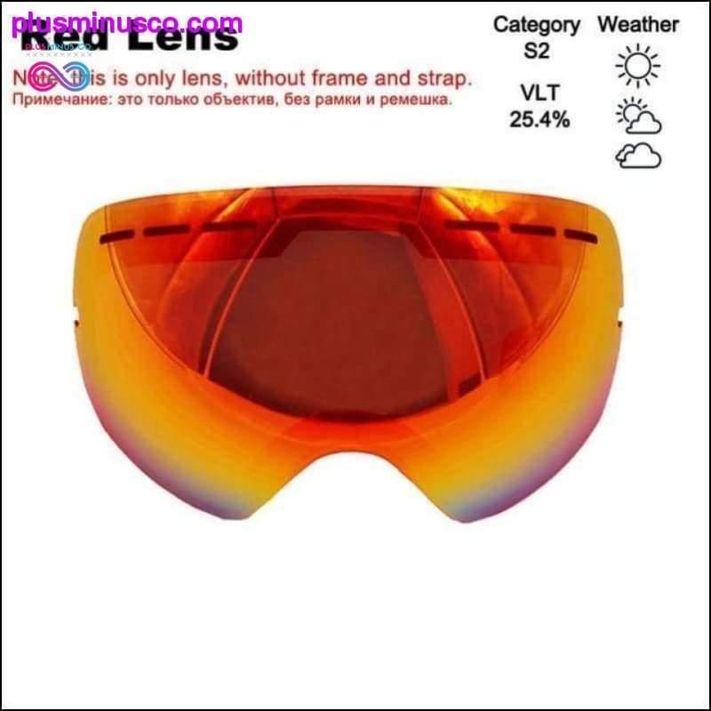Síszemüvegek és snowboard szemüvegek, kétrétegű szemüvegek - plusminusco.com