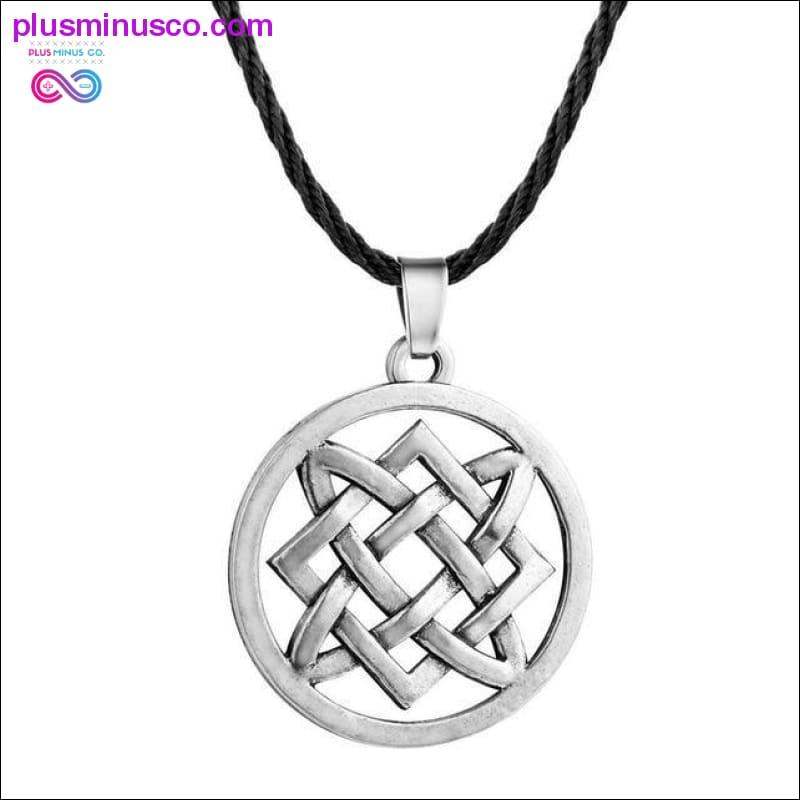 Slavic Kolovrat Wheel Amulet Pagan Pendant Necklace Viking - plusminusco.com