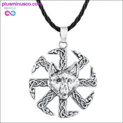 Slavic Kolovrat Wheel Amulet Pagan Pendant Necklace Viking - plusminusco.com