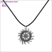Slavic Kolovrat Wheel Amulet Pagan Pendant Necklace Viking - plusminusco.com