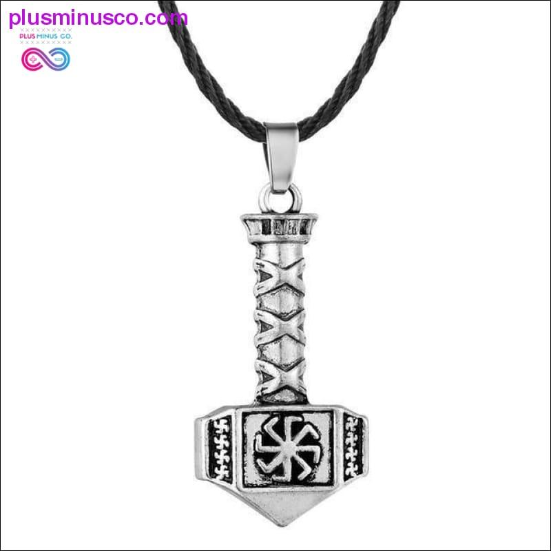 Slavic Kolovrat Wheel Amulet Pagan Pendant Necklace Viking - plusminusco.com