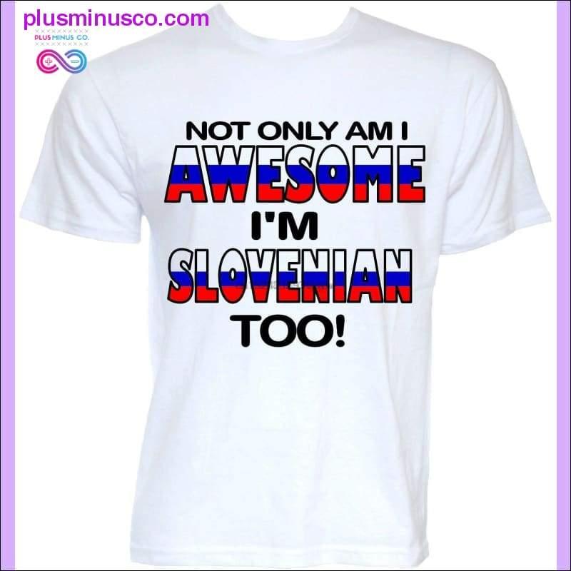 SLOVENIAN SLOVENIA FLAG T-SHIRTS NOVELTY JOKE GIFTS PRESENT - plusminusco.com