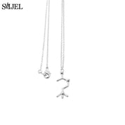 SMJEL Dopamine Molecule Necklaces Chemical Formula Necklace Fashion Women Serotonin Structure Formula Pendant Graduation Gifts - plusminusco.com