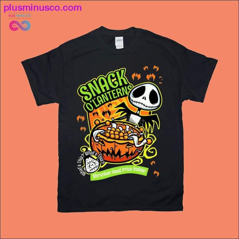 Snack O' Lanterns Tişörtleri - plusminusco.com