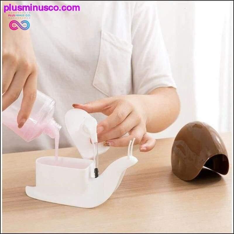 Snail Design Liquid Soap Dispenser Facial Cleanser Organize - plusminusco.com