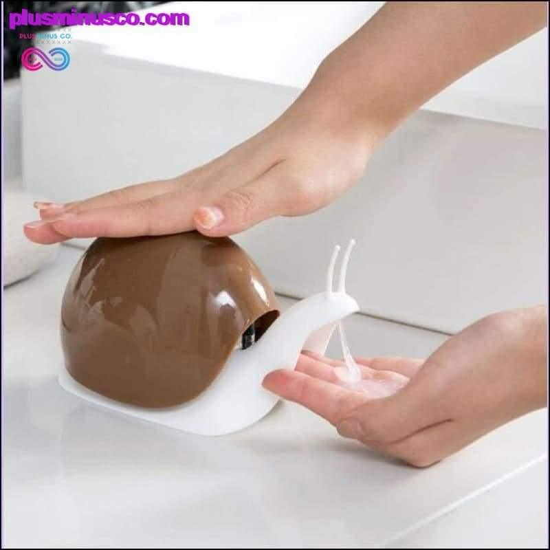 Snail Design Liquid Soap Dispenser Facial Cleanser Organize - plusminusco.com
