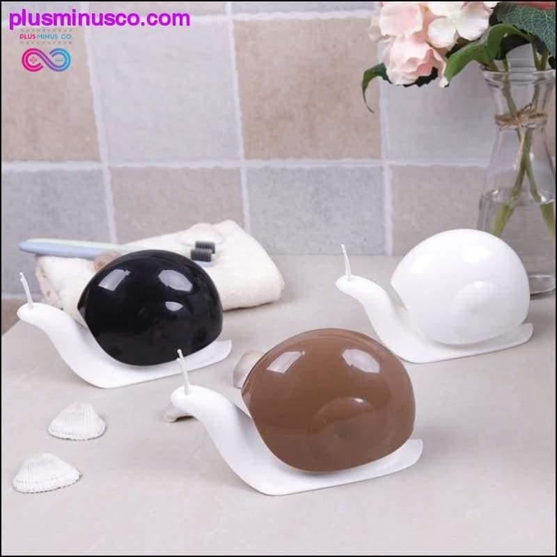 Snail Shaped Liquid Soap Dispensers Press at Plusminusco.com - plusminusco.com