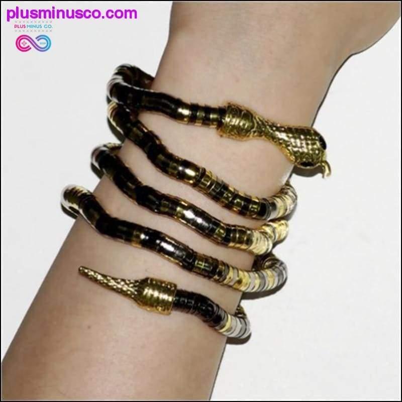 Snake Shaped Bracelet - plusminusco.com