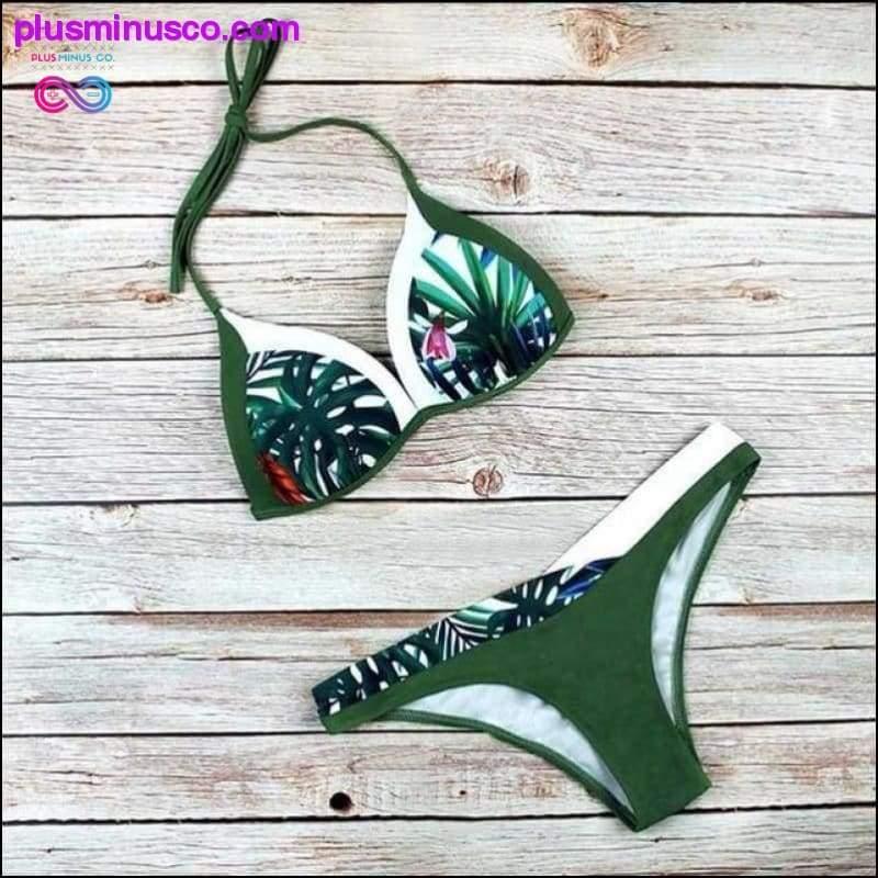Novi seksi kupaći kostim sa zavojem od zmijske kože bez leđa - plusminusco.com