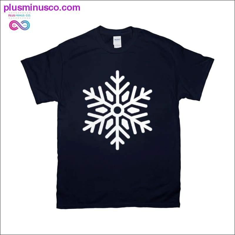 Tričká so snehovými vločkami - plusminusco.com