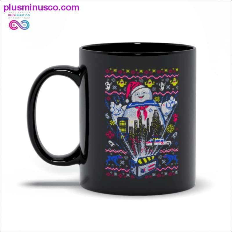 Snowman Black Mugs - plusminusco.com