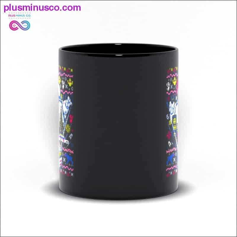 Snowman Black Mugs - plusminusco.com