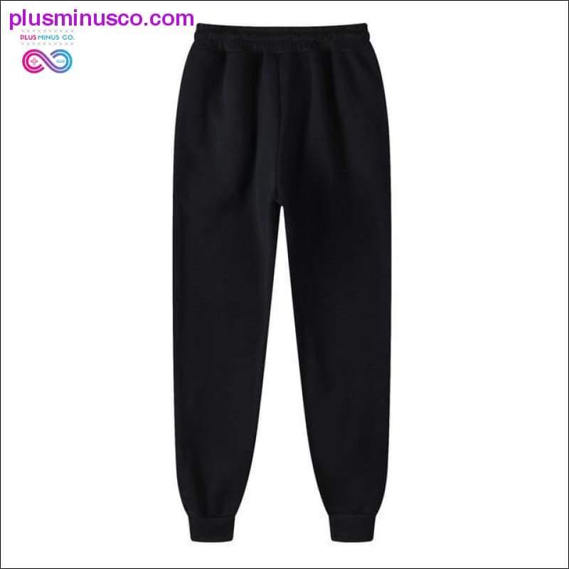 Solid Color Casual Pants Men Brand Men's Fashion Drawstring - plusminusco.com