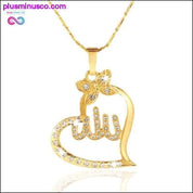 SONYA Arabiska kvinnor Guldfärgad muslimsk islamisk gud Allah Charm - plusminusco.com
