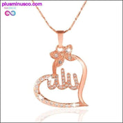 SONYA Arabic Women Aukso spalvos musulmonų islamo dievas Allah Charm - plusminusco.com