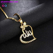SONYA Arabiske kvinner Gullfarge muslimske islamske gud Allah sjarm - plusminusco.com