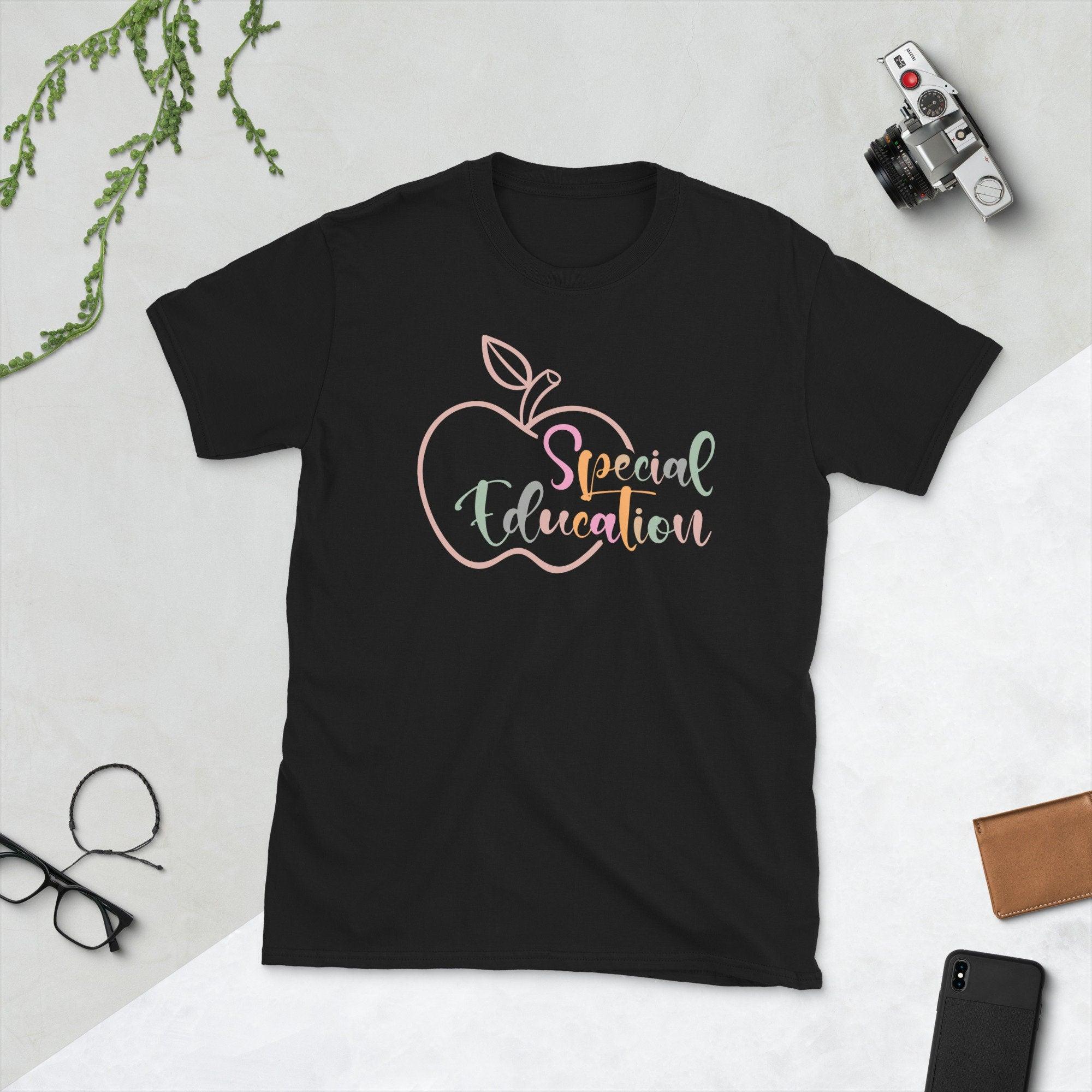 Special Education Shirts Unisex Teacher Life Love T-Shirt Inspirational Educator Shirt - plusminusco.com