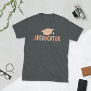 مدرس التربية الخاصة، قميص Speducator، تي شيرت هدية Sped Ed - plusminusco.com