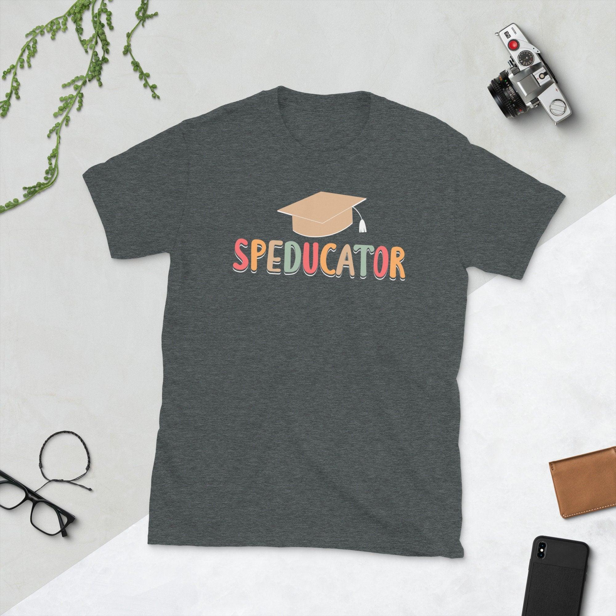 Professor de educação especial, camisa Speducator, camiseta Sped Ed Gift - plusminusco.com