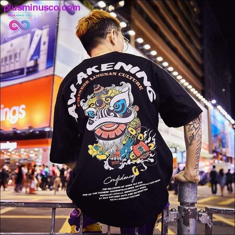 Special Japanese Tide brand short-sleeved men and women - plusminusco.com