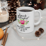 Speech Therapist Because badass miracle worker is not an official title Mugs, Coffee mug, Cute mug, Speech pathology, Speech therapist - plusminusco.com