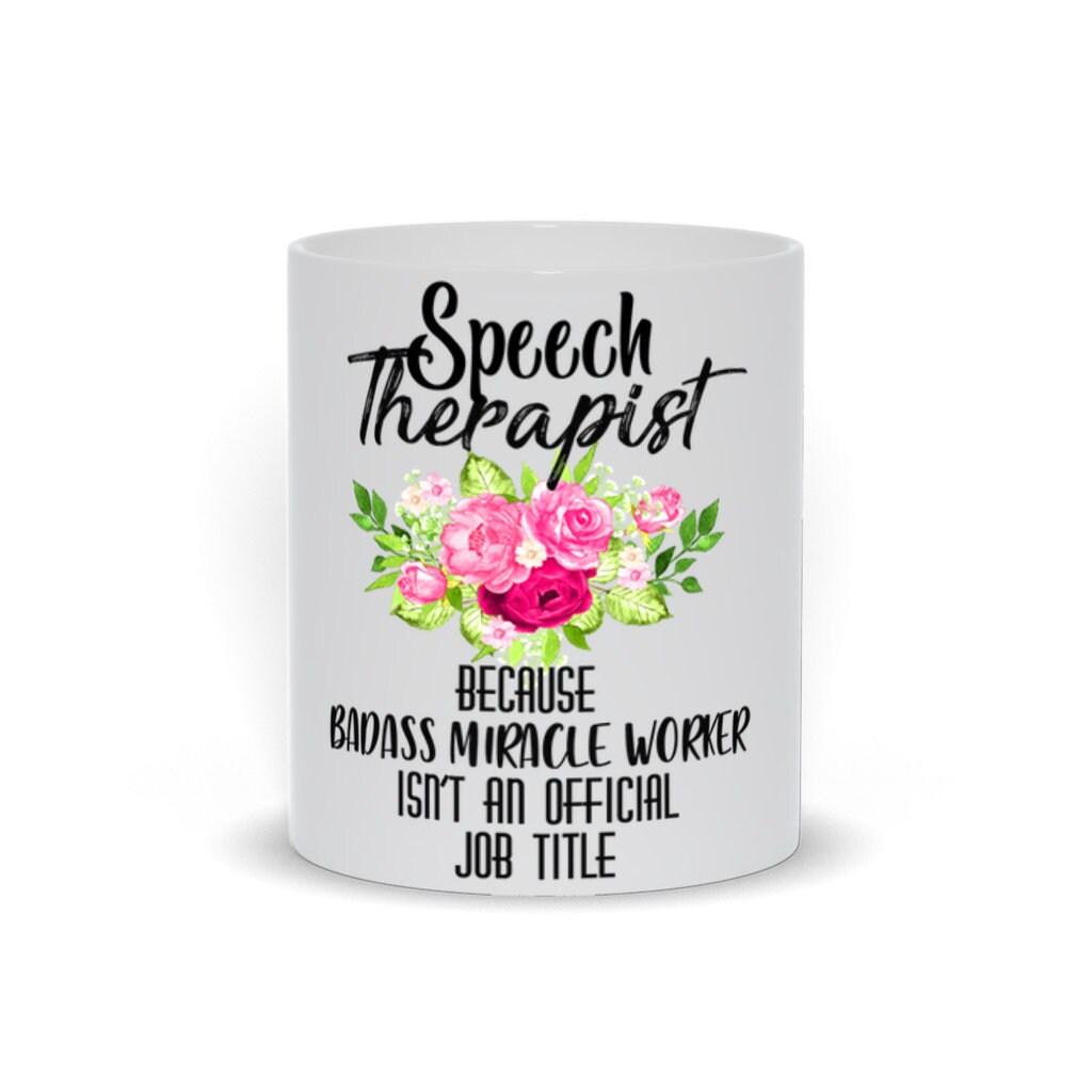 Speech Therapist Mugs, Coffee mug, Cute mug, Speech pathology, Speech therapist - plusminusco.com