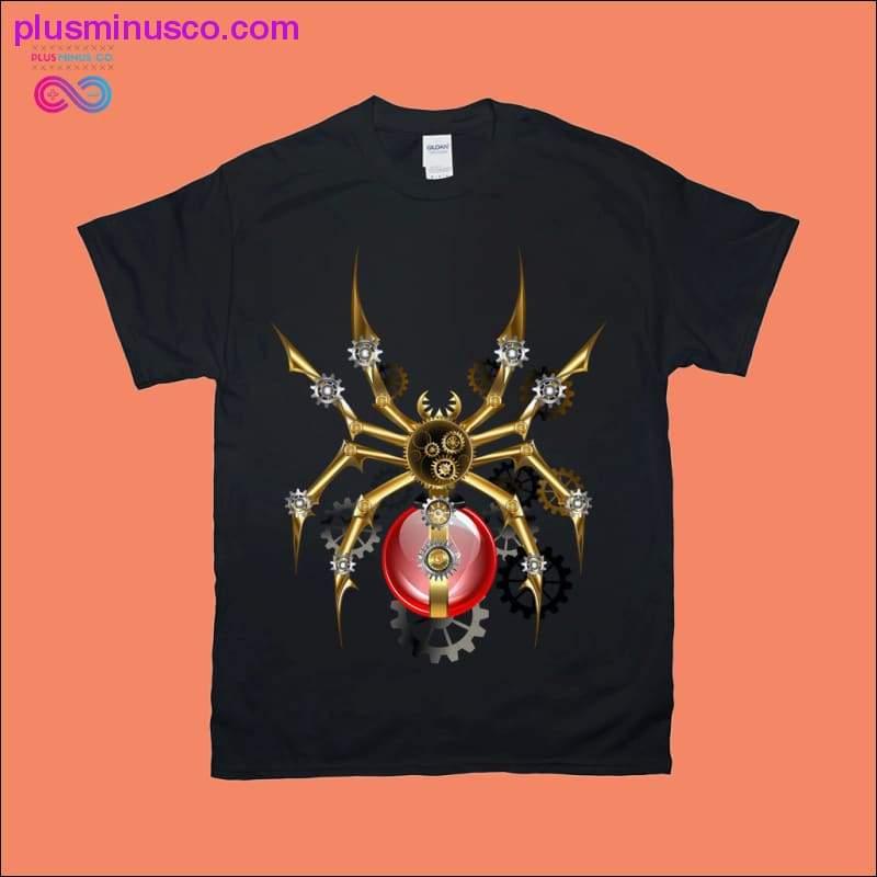 Spider with a Red Light Bulb T-Shirts - plusminusco.com