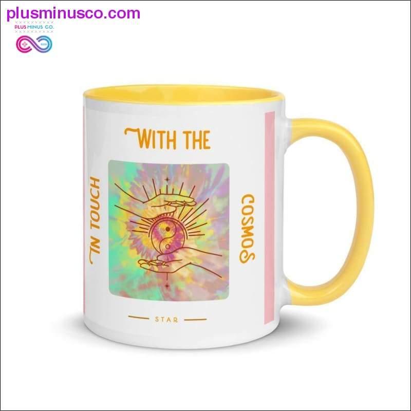 Spiritual Mug Yin Yang In Touch with Cosmos Star- Material - - plusminusco.com
