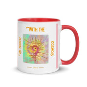Spiritual  Mug Yin Yang  In Touch with Cosmos Star- Material - Spiritual Mug with Color Inside - plusminusco.com