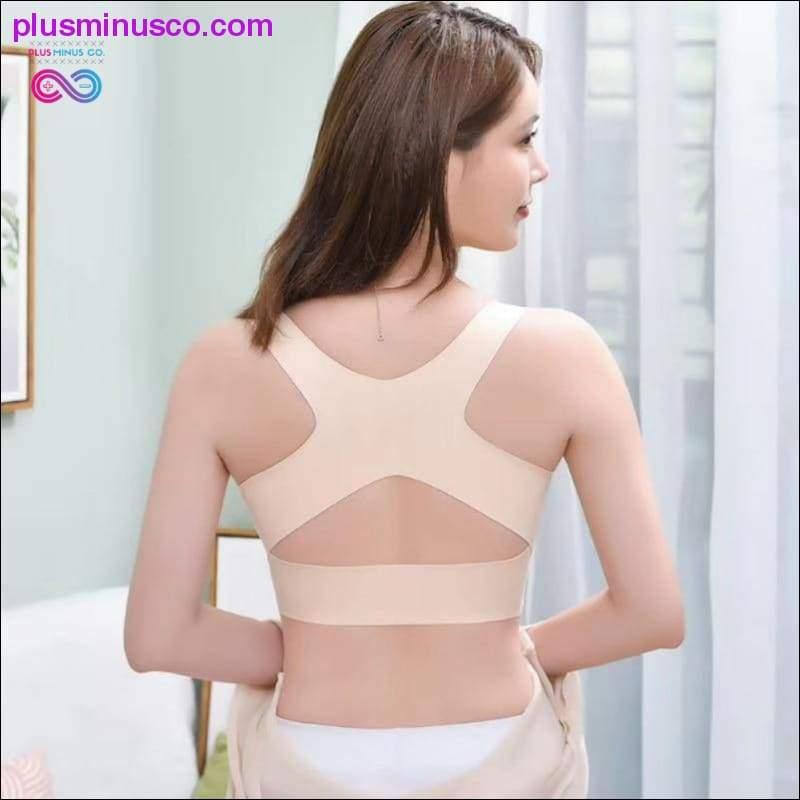 Sport Yoga Bra Corrected Seamless Underwear 2-in-1 Gathering - plusminusco.com