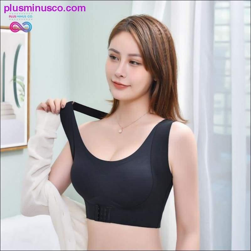 Sport Yoga Bra Corrected Seamless Underwear 2-in-1 Gathering - plusminusco.com