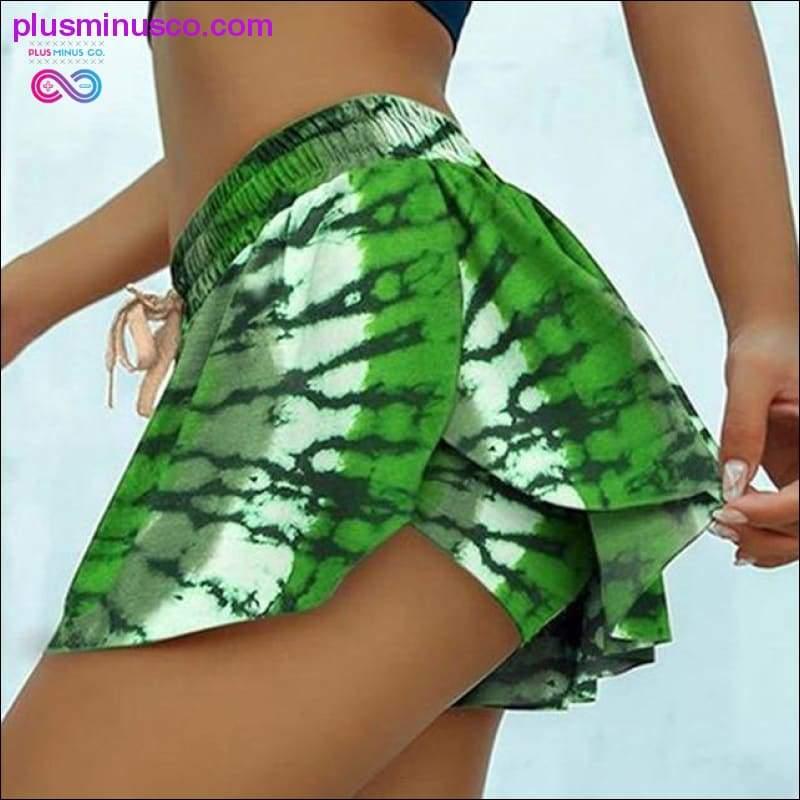 Sportsnederdele Kvinders højtaljede plisserede kort kjole - plusminusco.com