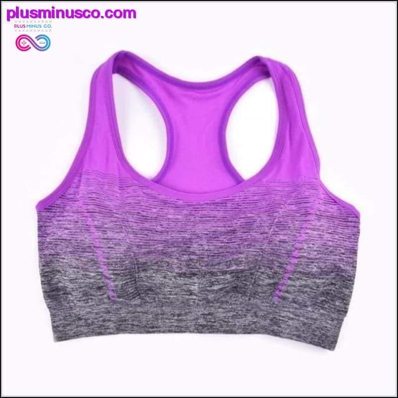 Sports yoga High Stretch Breathable Bra Top Fitness Women - plusminusco.com