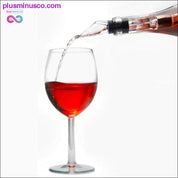 Nerezový ledový chladič na víno s nalévačem vína Víno - plusminusco.com