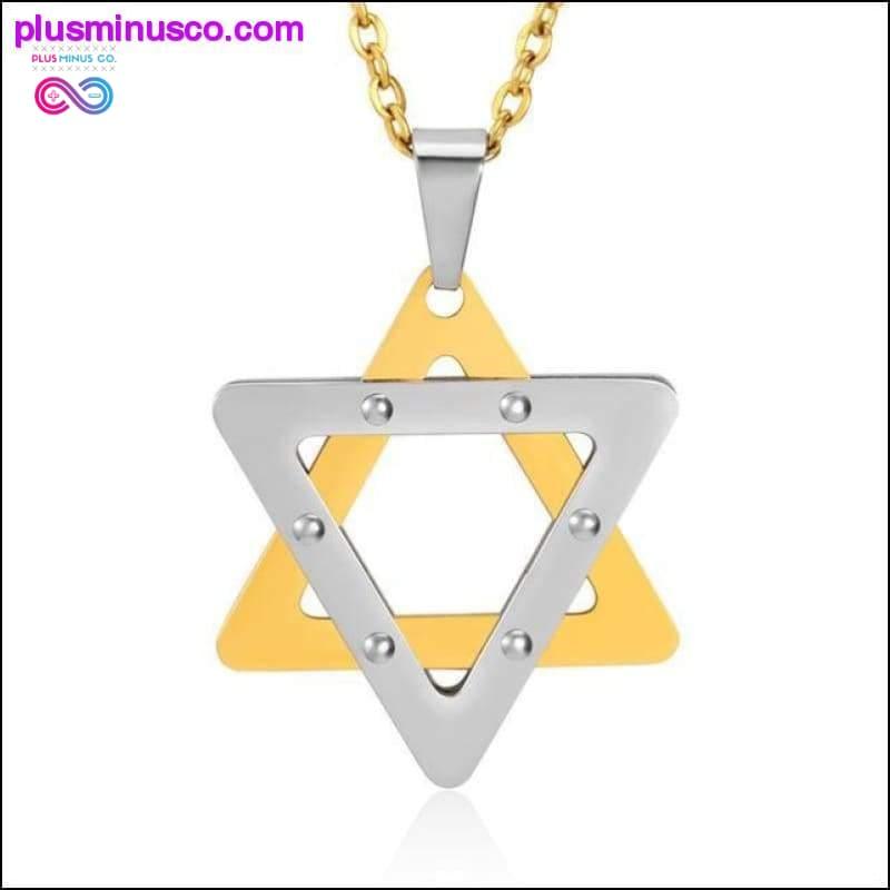 Star of David Hexagram Pendant Israel Jewish Judaica - plusminusco.com