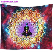 Dekoracija galaksije zvjezdane noći Psihodelična tapiserija za vješanje - plusminusco.com