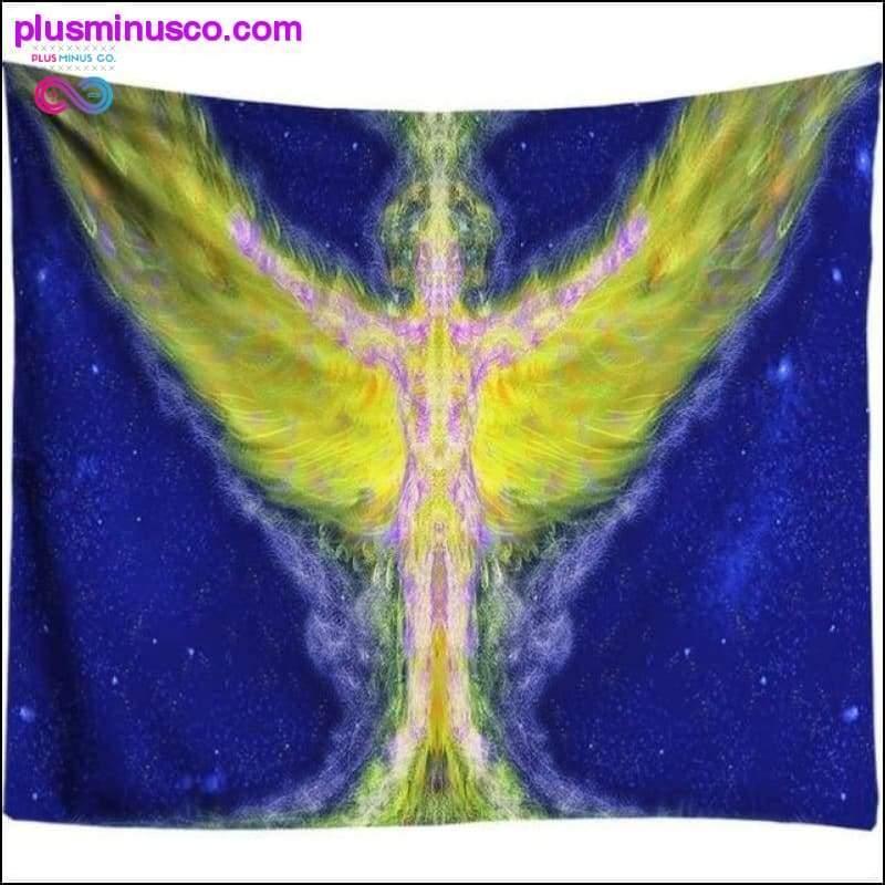 Dekoracija galaksije zvjezdane noći Psihodelična tapiserija za vješanje - plusminusco.com