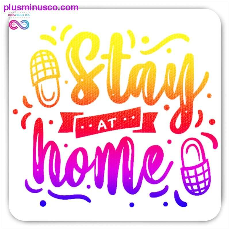 Магниты «Оставайся дома» - plusminusco.com