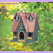 Storybook Cottage Birdhouse ll Plusminusco.com - plusminusco.com