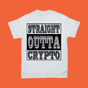Straight Outta Crypto 티셔츠 - plusminusco.com