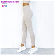 Ensembles de vêtements de sport extensibles Legging taille haute Sportswear - plusminusco.com