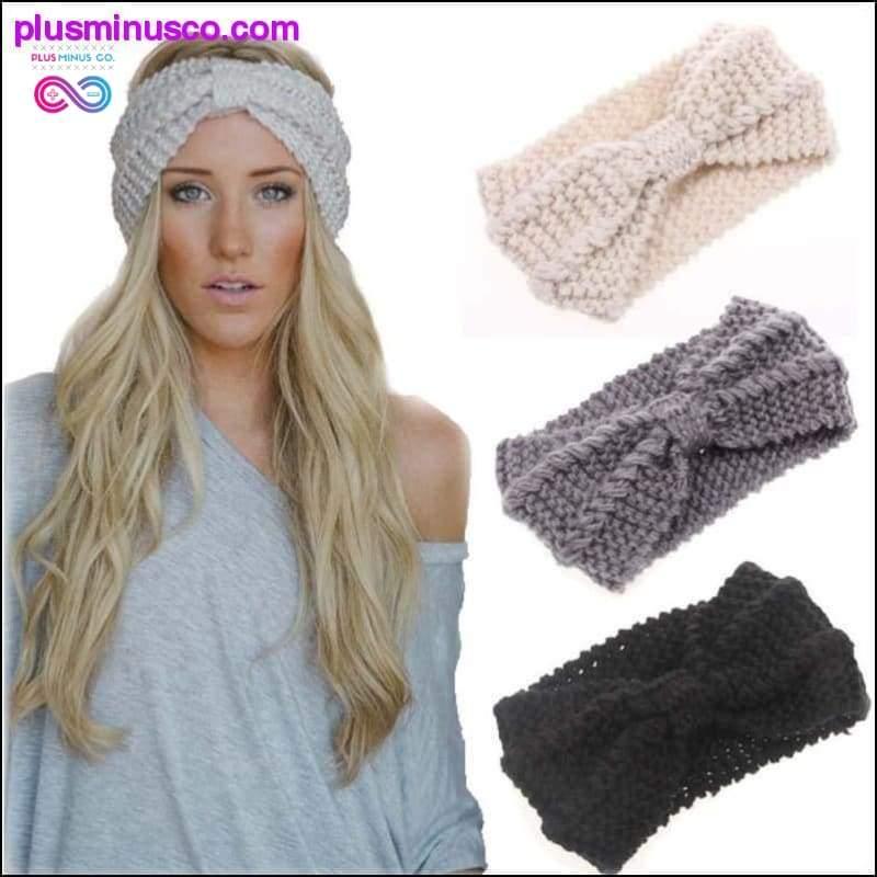 Stylish Hair Accessories Winter Warmer Ear Knitted - plusminusco.com