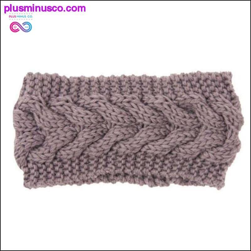 Stylové vlasové doplňky Winter Warmer Ear Knitted - plusminusco.com
