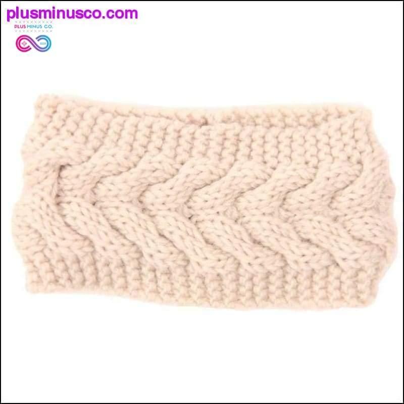 Štýlové vlasové doplnky Winter Warmer Ear Knitted - plusminusco.com
