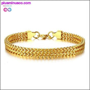 STYLISH STAINLESS STEEL BALI FOXTAIL CHAIN BRACELET FOR MEN - plusminusco.com