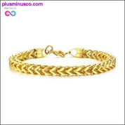 STYLISH STAINLESS STEEL BALI FOXTAIL CHAIN BRACELET FOR MEN - plusminusco.com