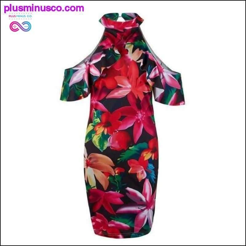 Summer Beach Casual Dress hos PlusMinusCo.com - plusminusco.com