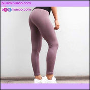 Super rozciągliwe, kompresyjne spodnie jogger dla kobiet, bezszwowe – plusminusco.com