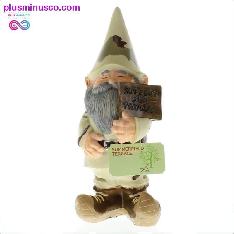 Podpořte naše jednotky Gnome ll Plusminusco.com umění, zahradní dekorace, dárky, domácí dekorace - plusminusco.com